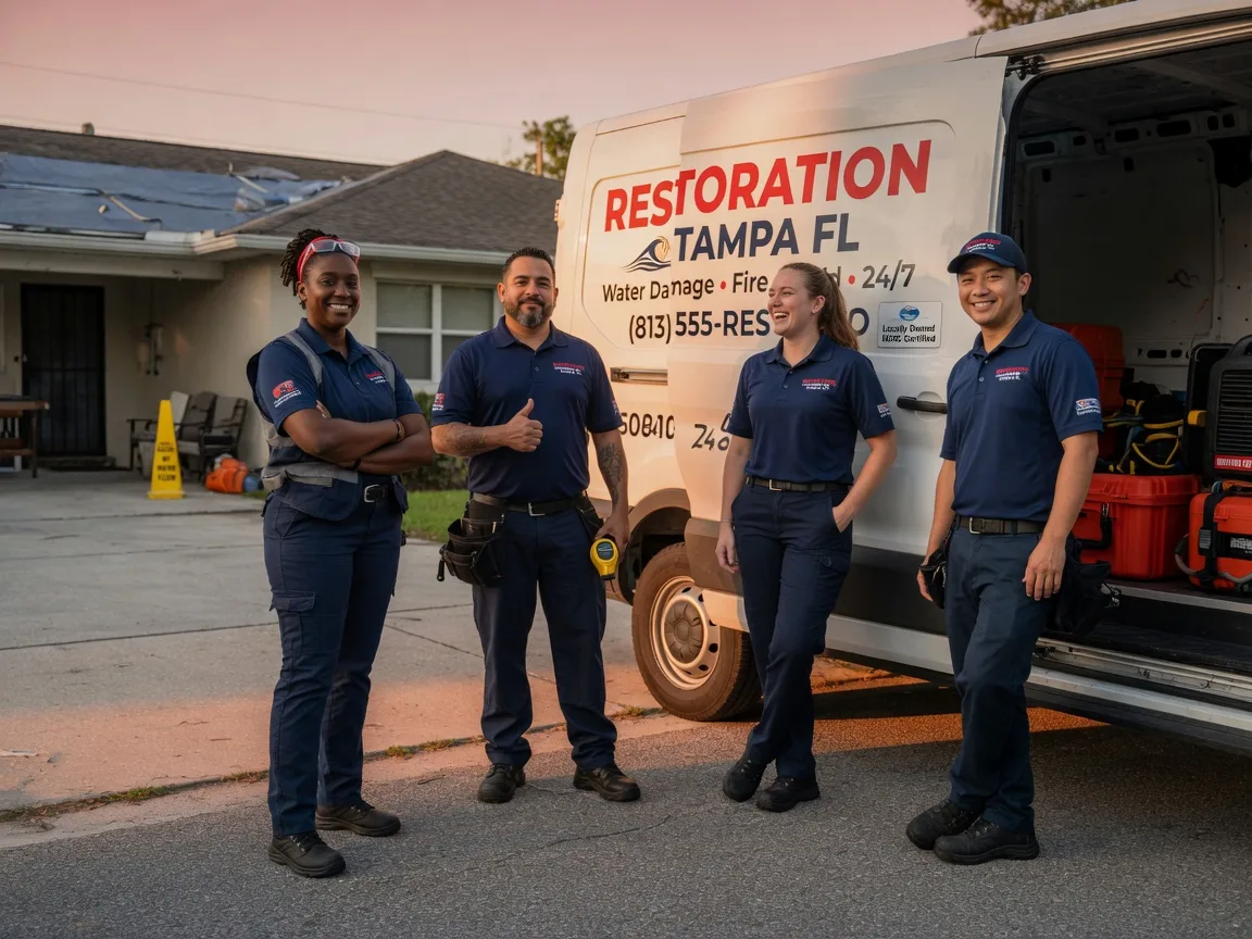 Water Damage Restoration company in Supply, NC